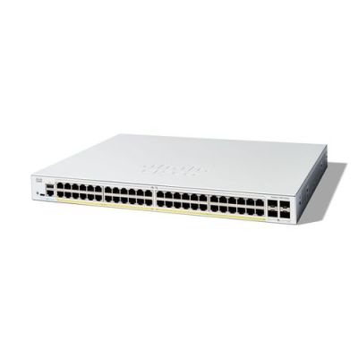 Cisco C1200-48P-4X, Managed, L2/L3, Gigabit Ethernet (10/100/1000)