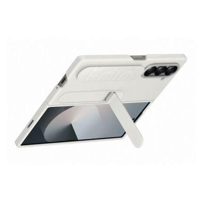 Samsung Silicone Case White, Hoes, Samsung, Galaxy Z Fold6, 19,3 cm (7.6"), Wit