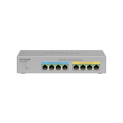 NETGEAR MS108TUP, Unmanaged, L2, 2.5G Ethernet (100/1000/2500), Power over Ethernet (PoE)