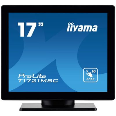 iiyama ProLite T1721MSC-B2, 43,2 cm (17"), 1280 x 1024 Pixels, SXGA, LED, 5 ms, Zwart