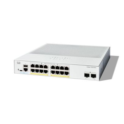 Cisco C1300-16FP-2G, Managed, L2/L3, Gigabit Ethernet (10/100/1000)