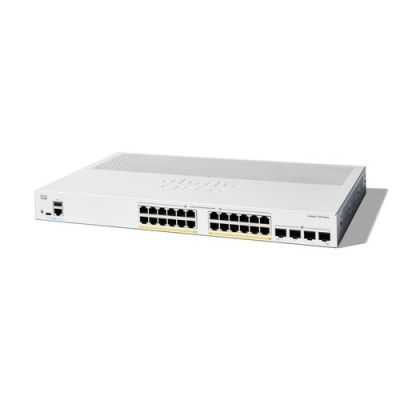 Cisco Catalyst 1200, Managed, L2, Gigabit Ethernet (10/100/1000), Power over Ethernet (PoE), Rack-mo
