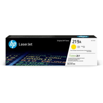HP 219A originele gele LaserJet-tonercartridge, 1200 pagina's, Geel, 1 stuk(s)