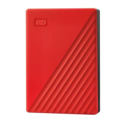 Western Digital My Passport WDBR9S0060BRD-WESN, 6 TB, 2.5", 3.2 Gen 1 (3.1 Gen 1), Rood