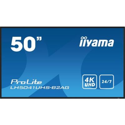iiyama LH5041UHS-B2AG, Digitale signage flatscreen, 127 cm (50"), LCD, 3840 x 2160 Pixels, 24/7