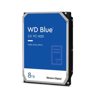 Western Digital Blue , 8 TB, 5640 RPM, 256 MB, 3.5", SATA III