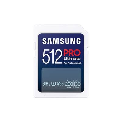 Samsung MB-SY512SB/WW, 512 GB, SDXC, UHS-I, 200 MB/s, 130 MB/s, Class 3 (U3)