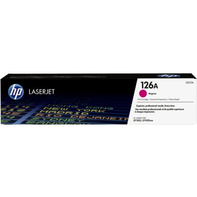 HP 126A originele magenta LaserJet tonercartridge, 1000 pagina's, Magenta, 1 stuk(s)