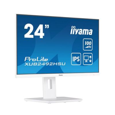 iiyama XUB2492HSU-W6, 60,5 cm (23.8"), 1920 x 1080 Pixels, Full HD, LED, 0,4 ms, Wit