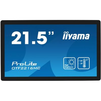 iiyama OTF2216MC-B1, Digitale signage flatscreen, 55,9 cm (22"), LCD, 1920 x 1080 Pixels