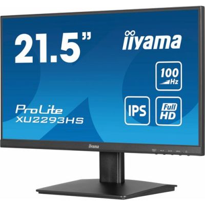 iiyama ProLite XU2293HS-B6, 54,6 cm (21.5"), 1920 x 1080 Pixels, Full HD, LED, 1 ms, Zwart