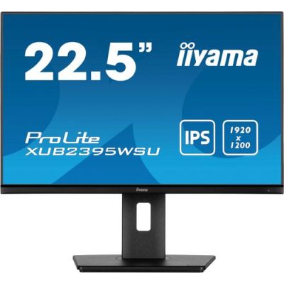 iiyama ProLite XUB2395WSU-B5, 57,1 cm (22.5"), 1920 x 1200 Pixels, WUXGA, LCD, 4 ms, Zwart