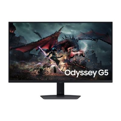 Samsung 32 Inch Odyssey G5 G50D QHD 180Hz Gaming Monitor, 81,3 cm (32"), 2560 x 1440 Pixels, Quad HD