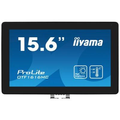 iiyama OTF1616MC-B1, Digitale signage flatscreen, 39,6 cm (15.6"), LCD, 1920 x 1080 Pixels