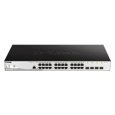 D-Link DGS-1210-28P/ME/E, Managed, L2/L3, Gigabit Ethernet (10/100/1000), Full duplex, Power over Et