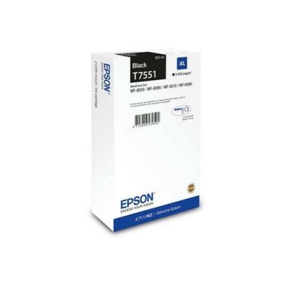 Epson C13T75514N, Hoog (XL) rendement, Zwart, 1 stuk(s), Enkele verpakking