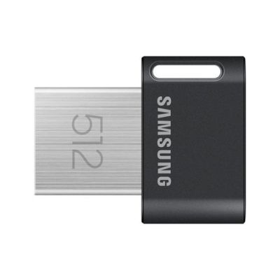 Samsung FIT Plus USB Stick AB, 512 GB, USB Type-A, 3.2 Gen 1 (3.1 Gen 1), 400 MB/s, Zonder dop, Zwar