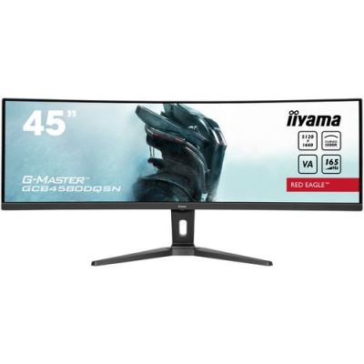 iiyama G-MASTER RED EAGLE CURVED, 114,3 cm (45"), 5120 x 1440 Pixels, Dual QHD, LED, 0,8 ms, Zwart