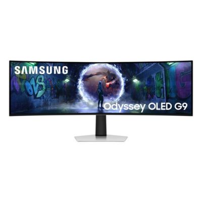 Samsung 49 Inch Odyssey OLED G9 G93SD DQHD 240Hz Gaming Monitor, 124,5 cm (49"), 5120 x 1440 Pixels,