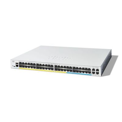 Cisco Catalyst C1300-48MGP-4X, Managed, L2/L3, Gigabit Ethernet (10/100/1000), Power over Ethernet (