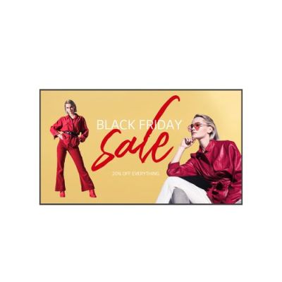 LG 110UM5K, Digitale signage flatscreen, 2,79 m (110"), LCD, 3840 x 2160 Pixels, Wifi, 16/7