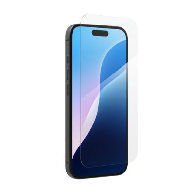 InvisibleShield Glass Elite, Apple, iPhone 16, Antibacterieel, Schokbestendig, Krasbestendig, Barstb