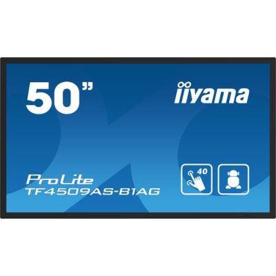 iiyama TF5039AS-B1AG, Digitale signage flatscreen, 125,7 cm (49.5"), LED, 3840 x 2160 Pixels, 24/7