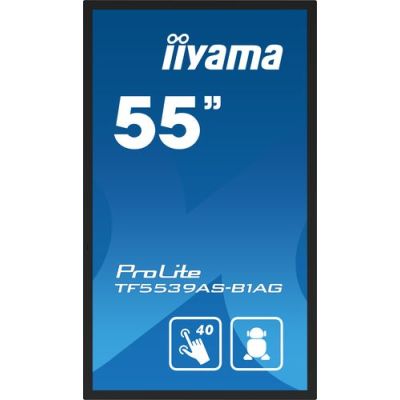 iiyama TF5539AS-B1AG, Digitale signage flatscreen, 138,7 cm (54.6"), LED, 3840 x 2160 Pixels, 24/7