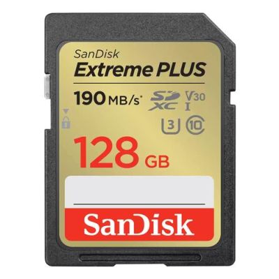 SanDisk SDSDXW2-128G-GNCIN, 64 GB, SDXC, Klasse 10, 190 MB/s, 90 MB/s, Class 3 (U3)