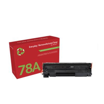 Everyday Remanufactured Everyday Zwart Remanufactured Toner van vervangt HP 78A (CE278A), Standaard
