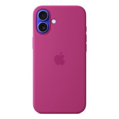 Apple Siliconenhoesje met MagSafe voor iPhone 16 Plus - Fuchsia, Hoes, Apple, iPhone 16 Plus, 17 cm