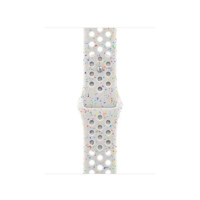 Apple MC1W4ZM/A, Band, Smartwatch, Platina, Apple, Apple Watch Models 38mm, 40mm, 41mm, Fluorelastom