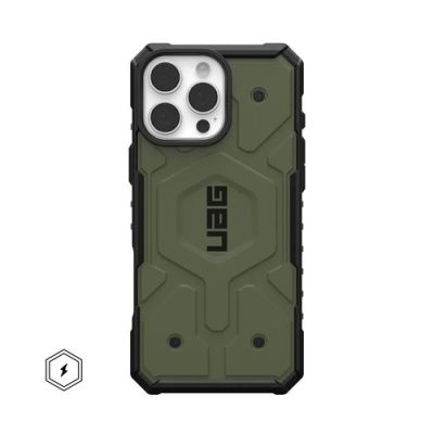 Urban Armor Gear Pathfinder, Hoes, Apple, iPhone 16 Pro Max, 17,5 cm (6.9"), Olijf