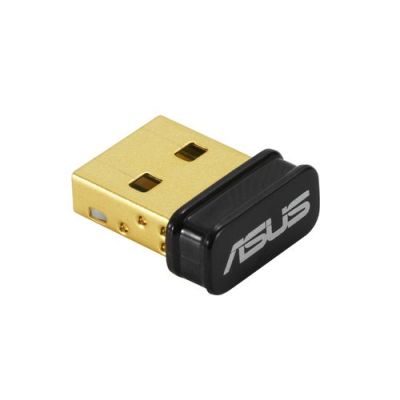 ASUS USB-N10 Nano B1 N150, Intern, Draadloos, USB, WLAN, 150 Mbit/s, Zwart