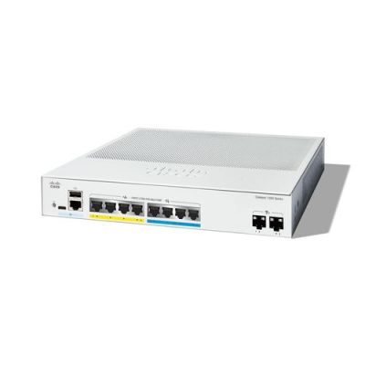 Cisco Catalyst C1300-8MGP-2X, Managed, L2/L3, Gigabit Ethernet (10/100/1000), Power over Ethernet (P