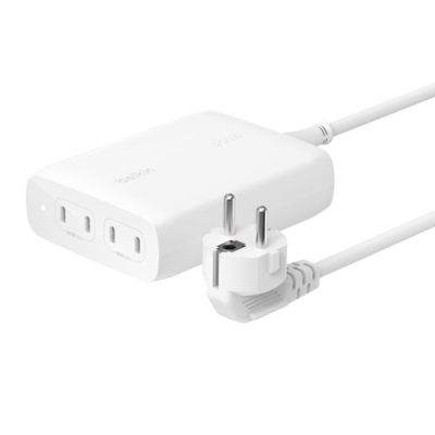 Belkin BoostCharge Pro, Binnen, AC, 1,5 m, Wit