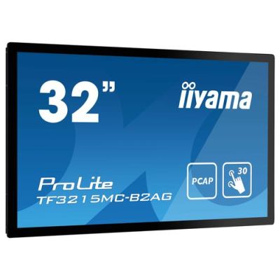 iiyama ProLite TF3215MC-B2AG, 80 cm (31.5"), 1920 x 1080 Pixels, Full HD, LED, 8 ms, Zwart