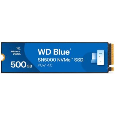 Western Digital Blue SN5000 NVMe 500GB, 500 GB, M.2, 5000 MB/s, 5,5 Gbit/s