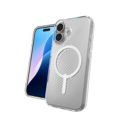ZAGG Luxe Snap, Hoes, Apple, iPhone 16, 15,5 cm (6.1"), Transparant