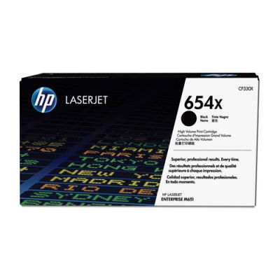 HP 654X originele high-capacity zwarte LaserJet tonercartridge, 20500 pagina's, Zwart, 1 stuk(s)