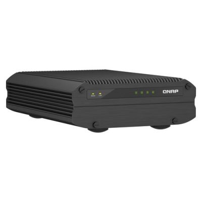 QNAP TS-I410X, NAS, Tower, Intel Atom®, x6425E, Zwart