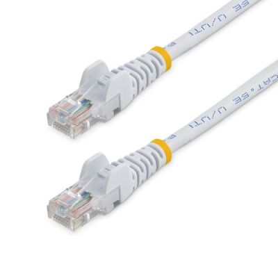 StarTech.com Cat5e patchkabel met snagless RJ45 connectors 1 m, wit, 1 m, Cat5e, U/UTP (UTP), RJ-45,