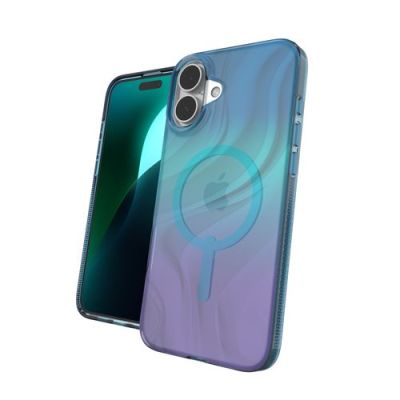 ZAGG Milan Snap, Hoes, Apple, iPhone 16+, 17 cm (6.7"), Blauw, Paars
