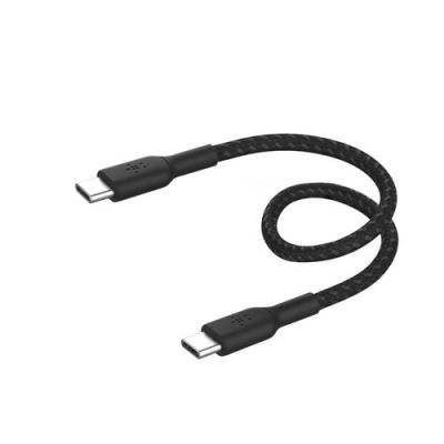 Belkin BoostCharge, 0,15 m, USB C, USB C, USB 2.0, Zwart