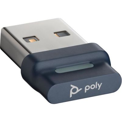 POLY BT700 USB-A Bluetooth-adapter, USB-adapter, Zwart