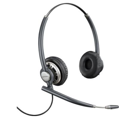 POLY EncorePro 720 Binaural Headset met Quick Disconnect, Bedraad, Kantoor/callcenter, 80 - 20000 Hz