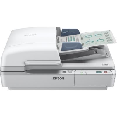 Epson WorkForce DS-7500, 216 x 1016 mm, 1200 x 1200 DPI, 48 Bit, 24 Bit, Flatbed-/ADF-scanner, Wit