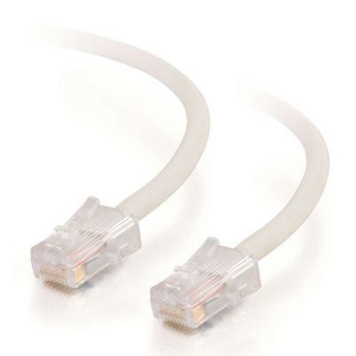 C2G Cat5E Assembled UTP Patch Cable White 3m, 3 m, RJ-45, RJ-45, Wit