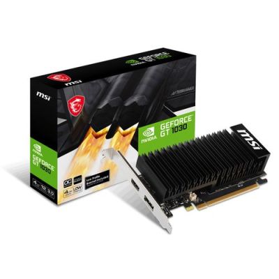 MSI GeForce GT 1030 4GHD4 LP OC, GeForce GT 1030, 4 GB, GDDR4, 64 Bit, 2100 MHz, PCI Express 3.0