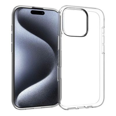 Accezz Clear Backcover voor de iPhone 16 Pro - Transparant